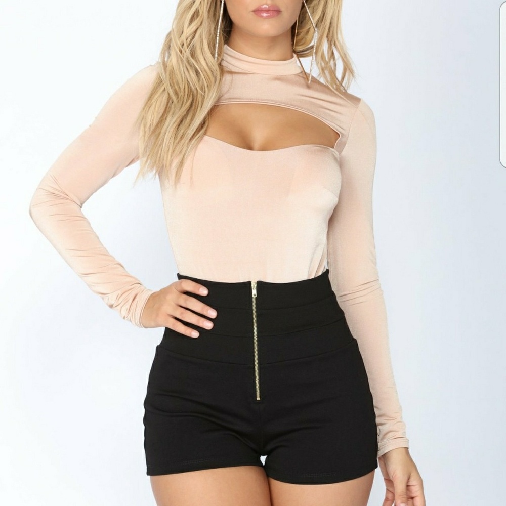 🛍💕Dare To Mock Me bodysuit (camel)
